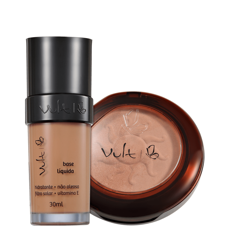 Kit Vult Make Up 06 Marrom Duo Soleil (2 produtos)