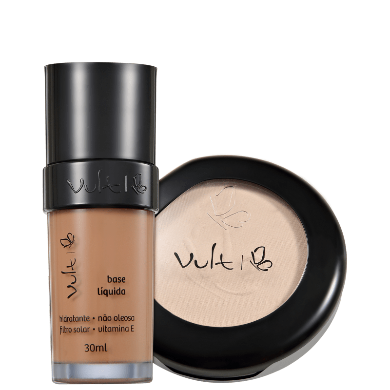 Kit Vult Make Up 06 Marrom Translúcido Duo (2 produtos)