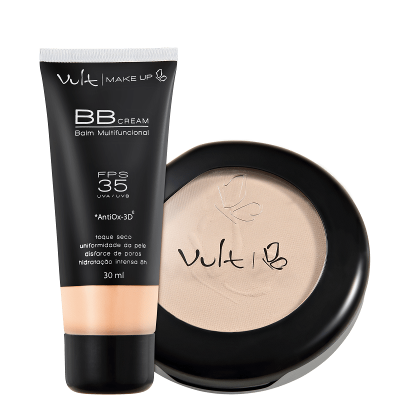 Kit Vult Make Up Balm Rosa Translúcido (2 produtos)