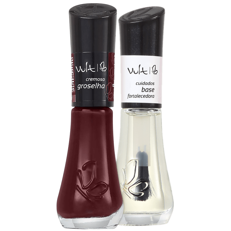 Kit Vult Unhas Groselha Fortalecedora Duo (2 produtos)