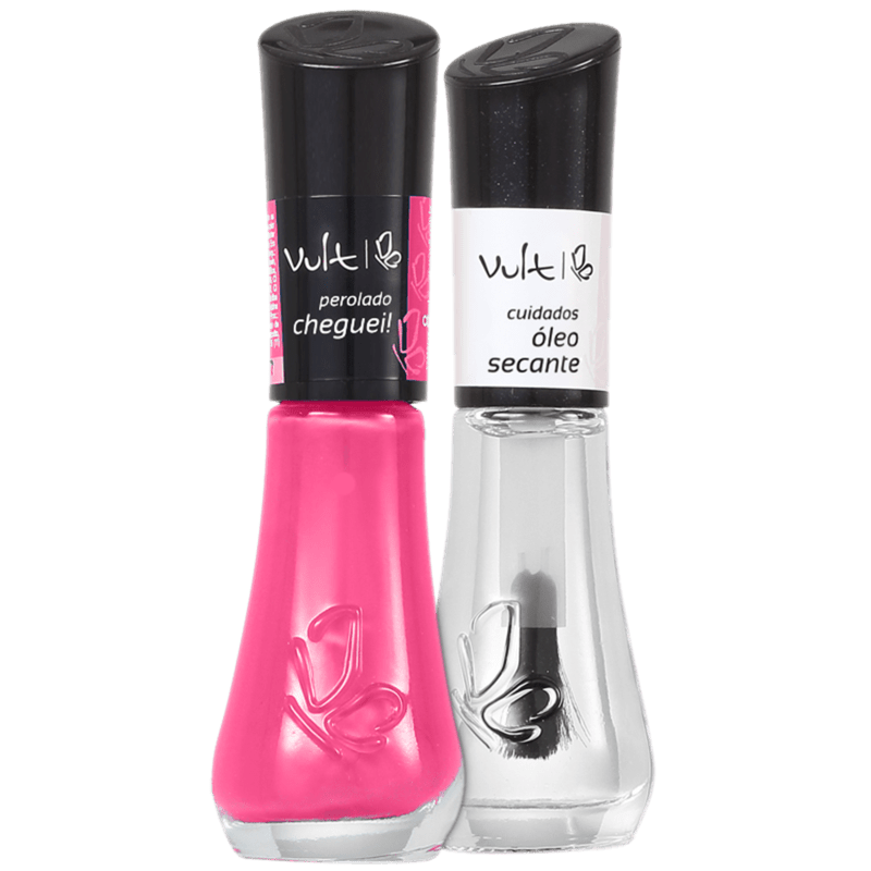 Kit Vult Unhas Óleo Secante Cheguei! (2 produtos)