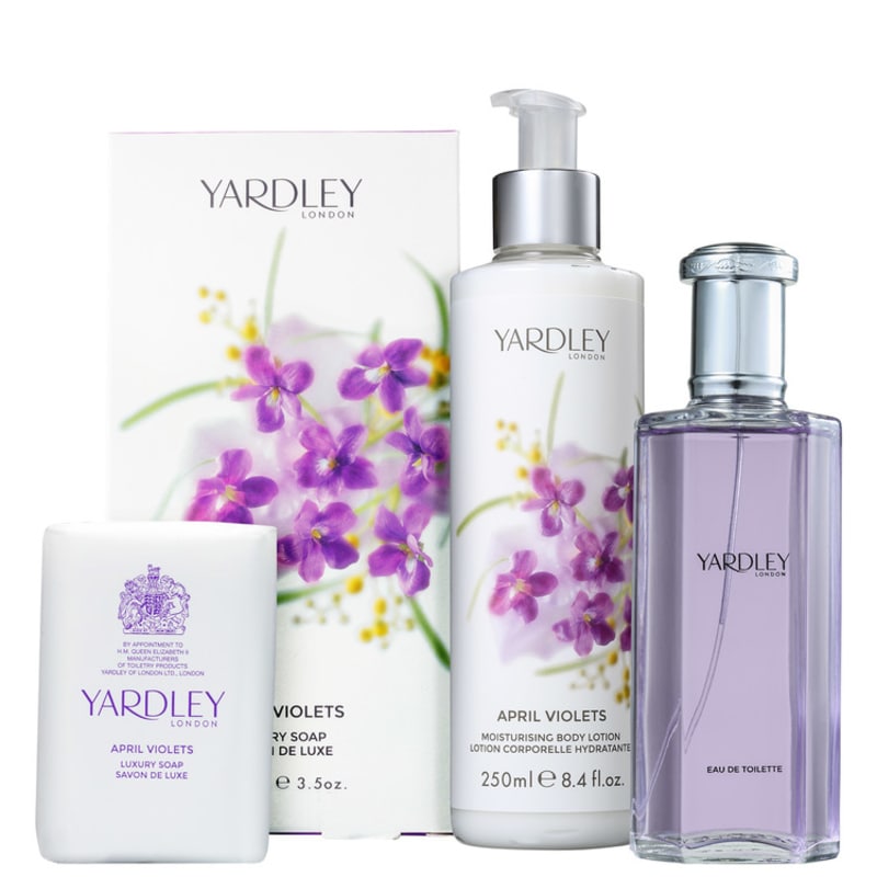 Kit Yardley April Violets (3 Produtos)