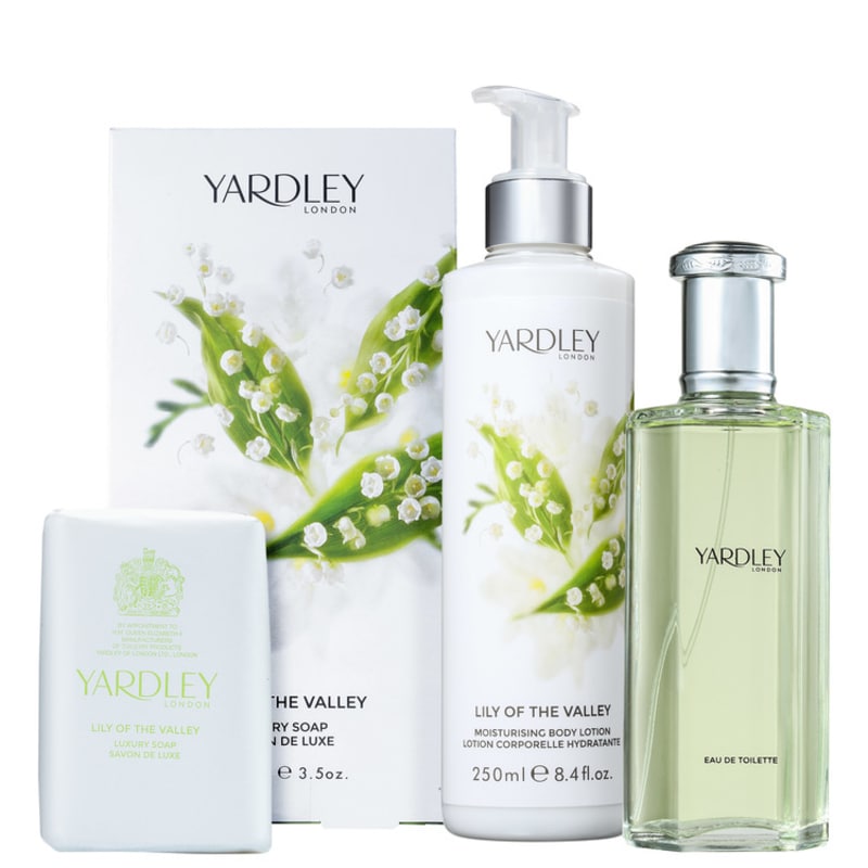 Kit Yardley Lily of The Valley (3 Produtos)