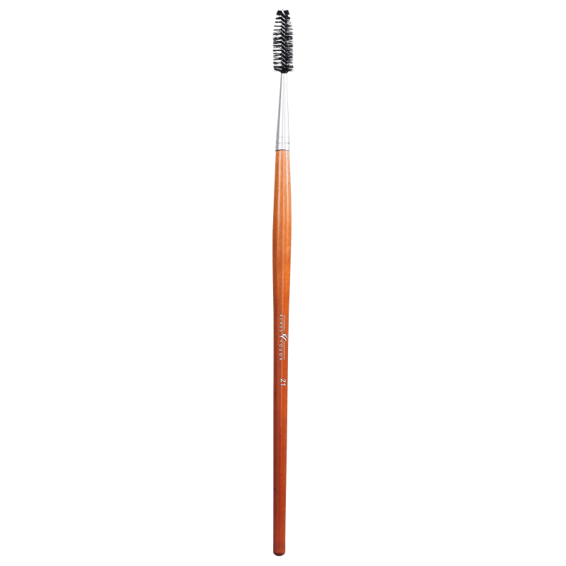 Klass Vough Brown Line 21 - Pincel para Cílios e Sobrancelhas