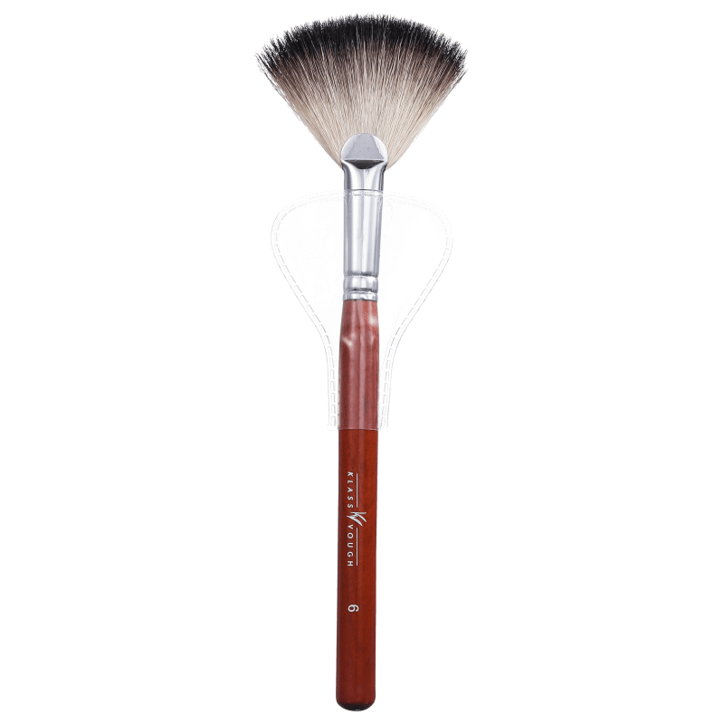 Klass Vough Brown Line 6 - Pincel Leque