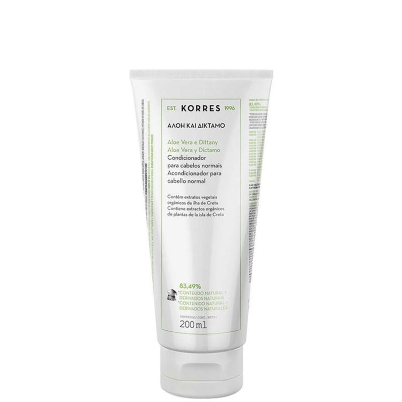 Korres Aloe Vera e Dittany - Condicionador 200ml