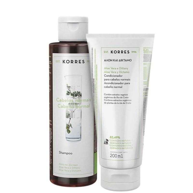 Korres Aloe Vera e Dittany - Duo Kit (2 Produtos)