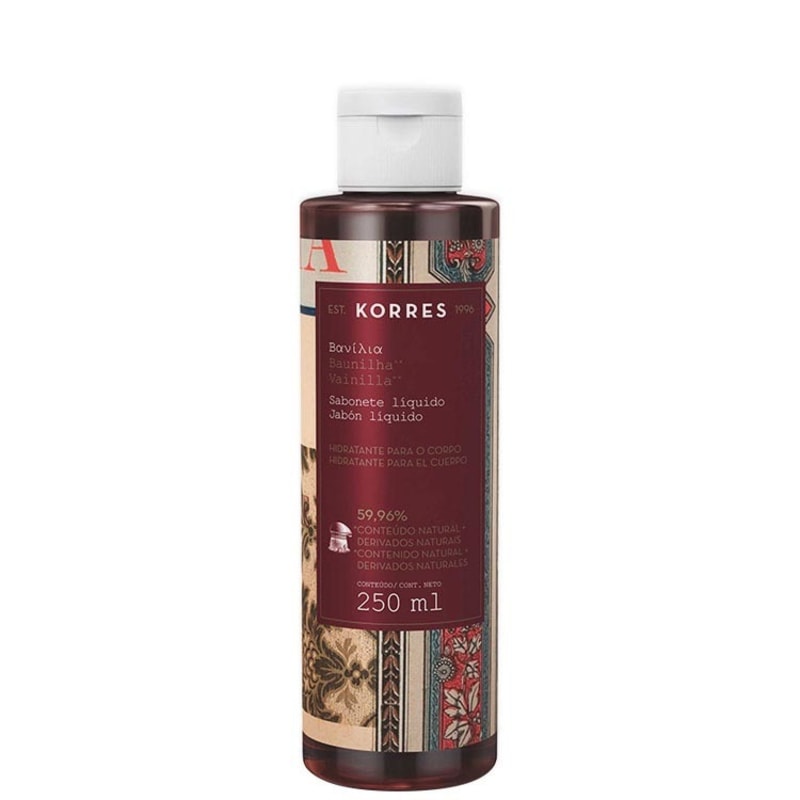 Korres Baunilha - Sabonete Líquido 250ml