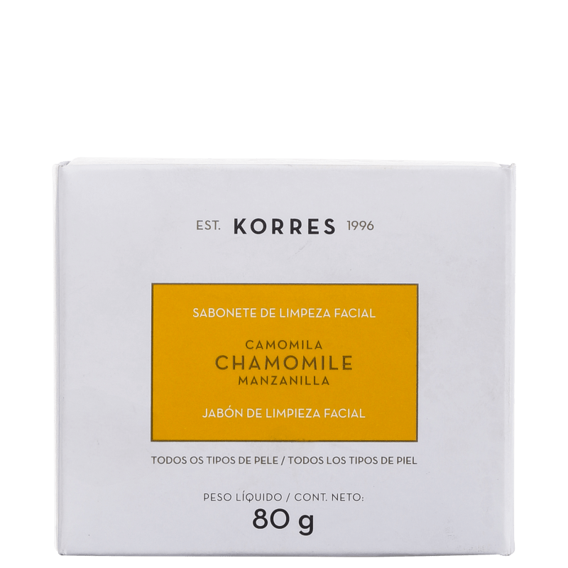 Korres Camomila - Sabonete de Limpeza Facial 80g