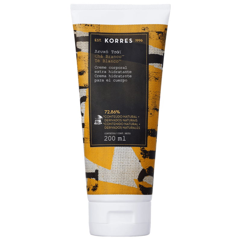 Korres Chá Branco - Creme Hidratante Corporal 200ml