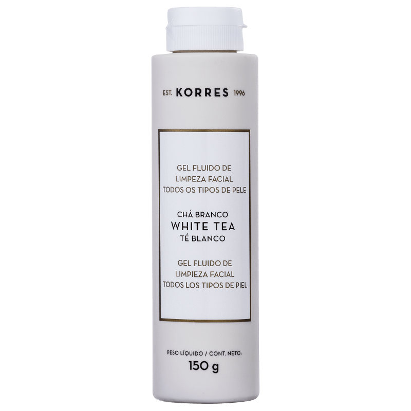 Korres Chá Branco - Gel de Limpeza Facial 150g
