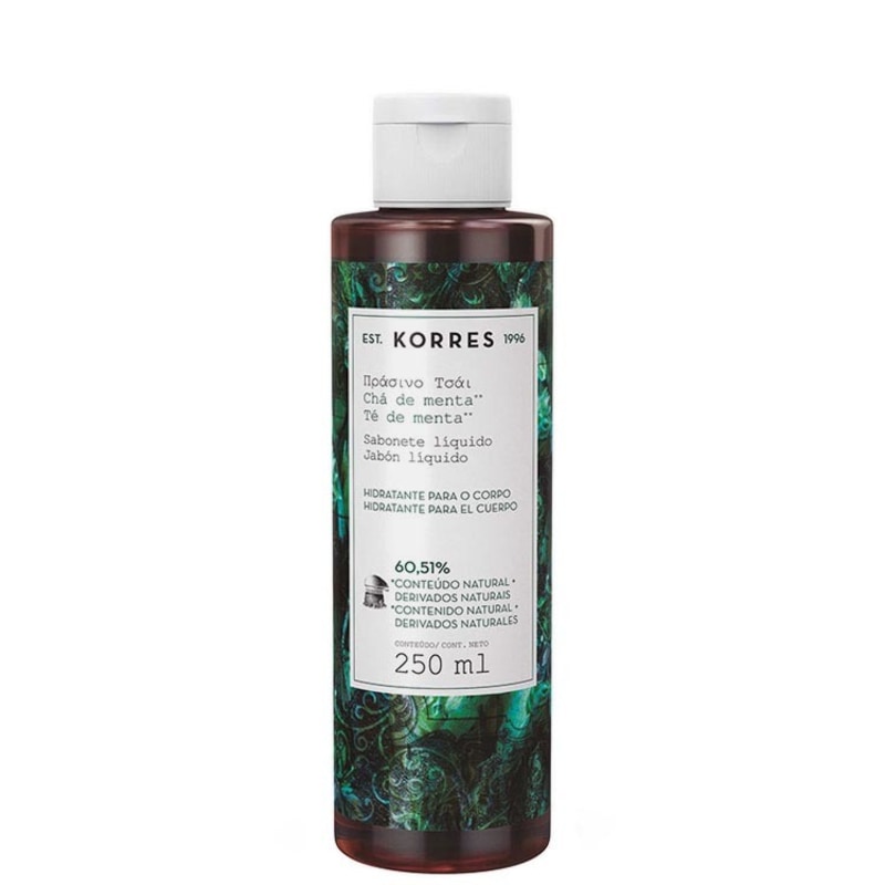 Korres Chá de Menta - Sabonete Líquido 250ml