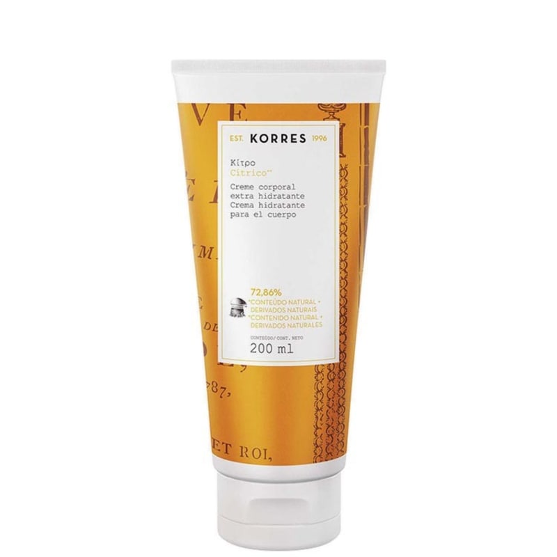 Korres Cítrico - Creme Hidratante Corporal 200ml