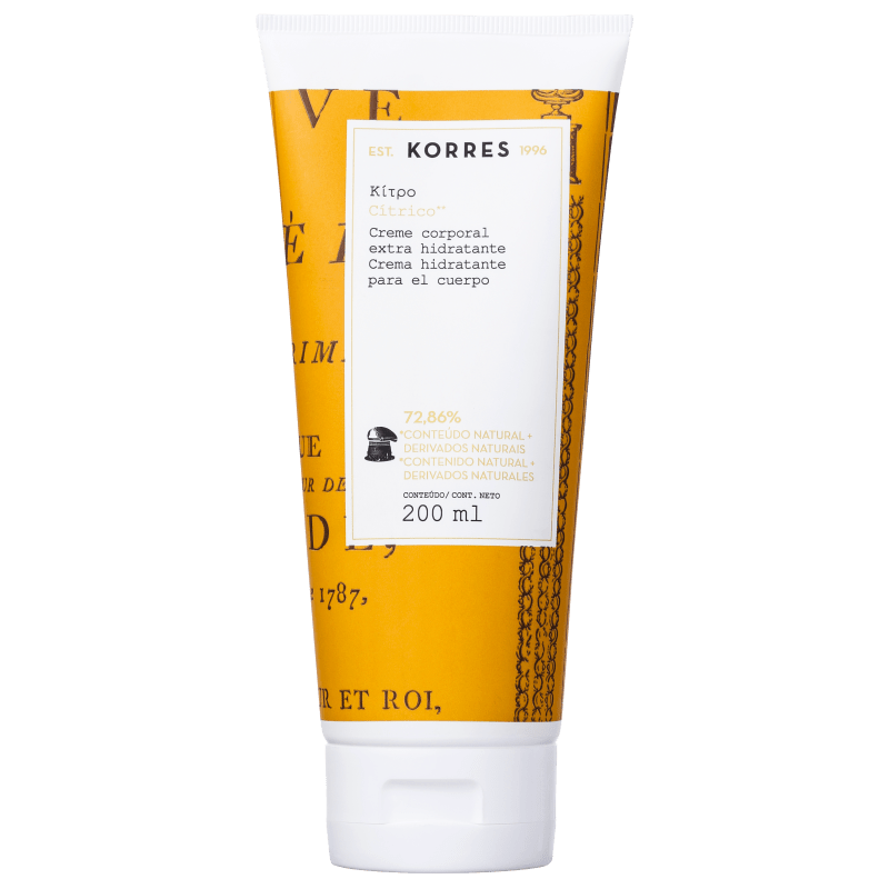 Korres Cítrico - Creme Hidratante Corporal 200ml