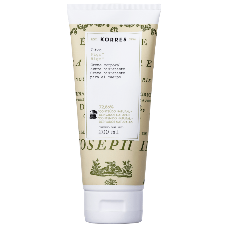 Korres Figo - Creme Hidratante Corporal 200ml