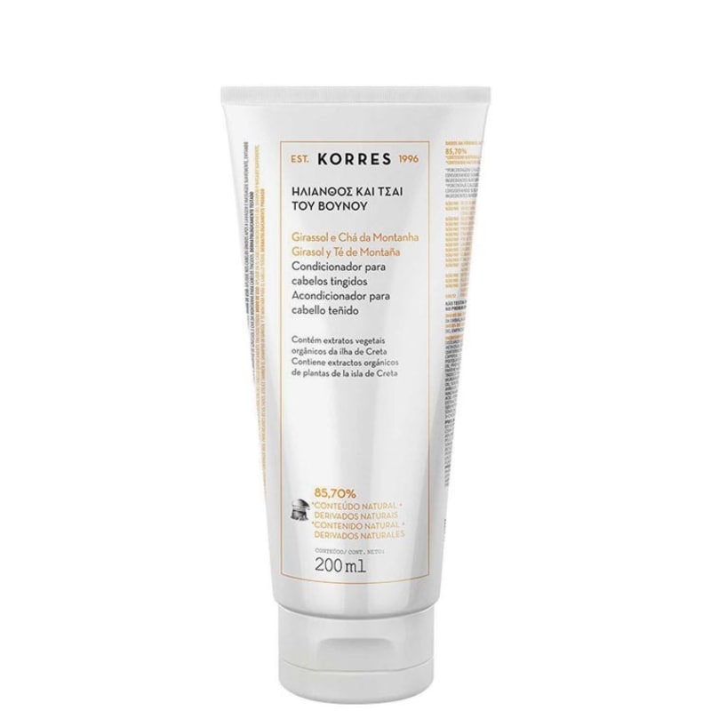 Korres Girassol e Chá da Montanha - Condicionador 200ml