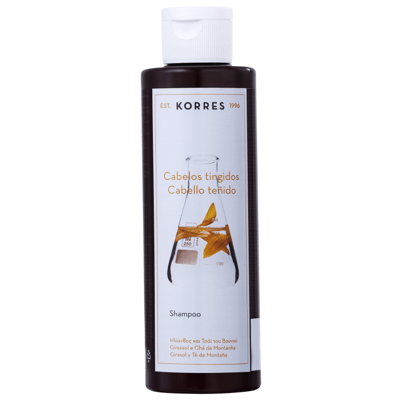 Korres Girassol e Chá da Montanha - Shampoo 250ml