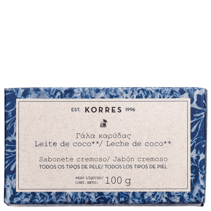 Korres Leite de Coco Hidratante - Sabonete em Barra 100g