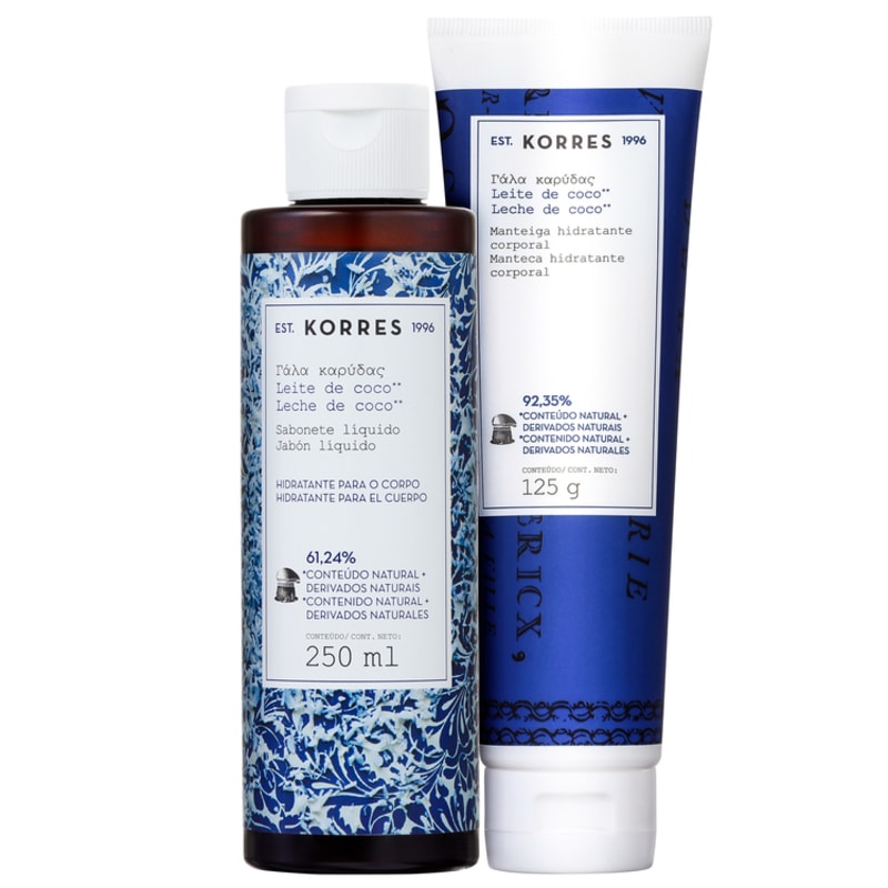 Kit Korres Leite de Coco Coconut Dream (2 produtos)