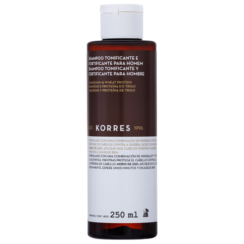 Korres Magnesium & Wheat Protein - Shampoo Tonificante 250ml