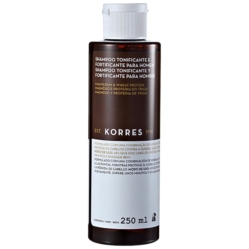 Korres Magnesium & Wheat Protein - Shampoo Tonificante 250ml