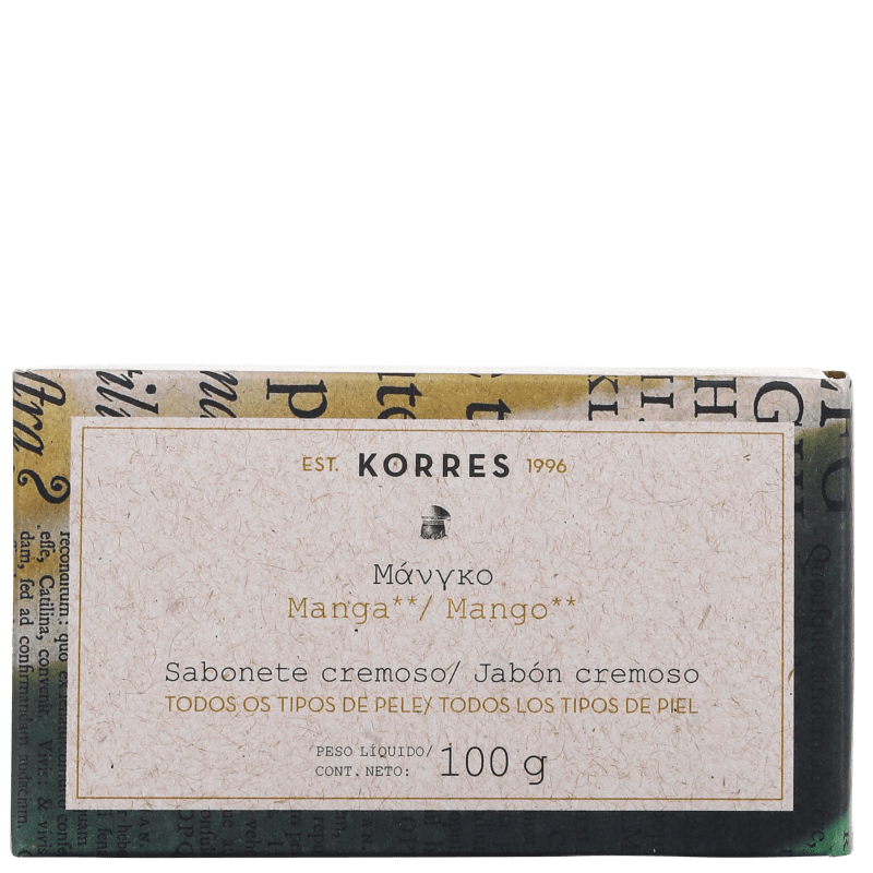 Korres Manga - Sabonete em Barra 100g