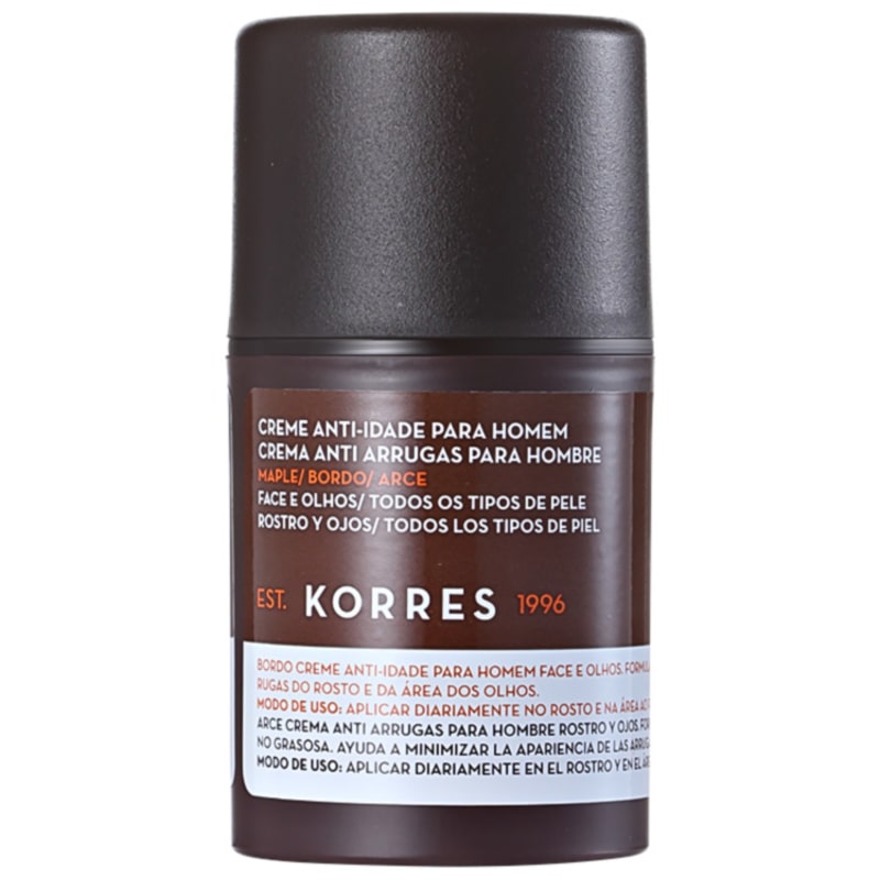 Korres Maple - Creme para Rugas e Anti-Idade 50g