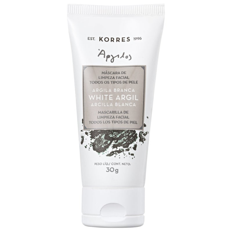 Korres Argila Branca - Máscara de Limpeza Facial 30g
