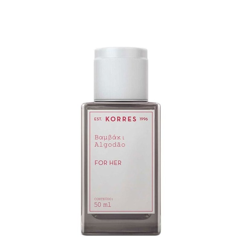 Algodão Korres Eau de Cologne - Perfume Feminino 50ml