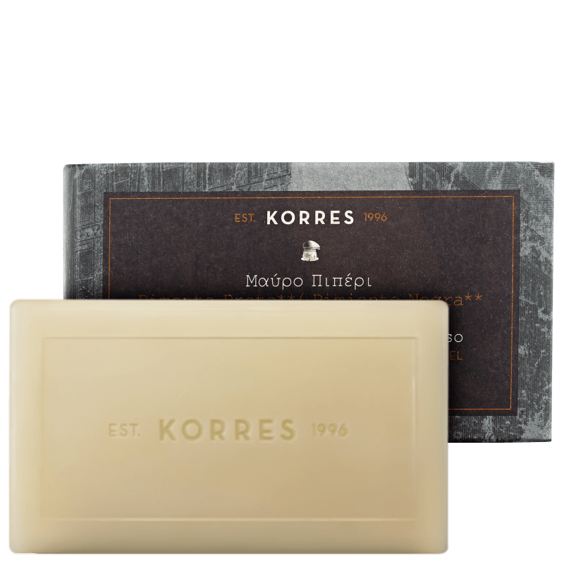 Korres Pimenta Preta - Sabonete em Barra 100g