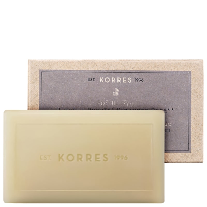 Korres Pimenta Rosa - Sabonete em Barra 100g