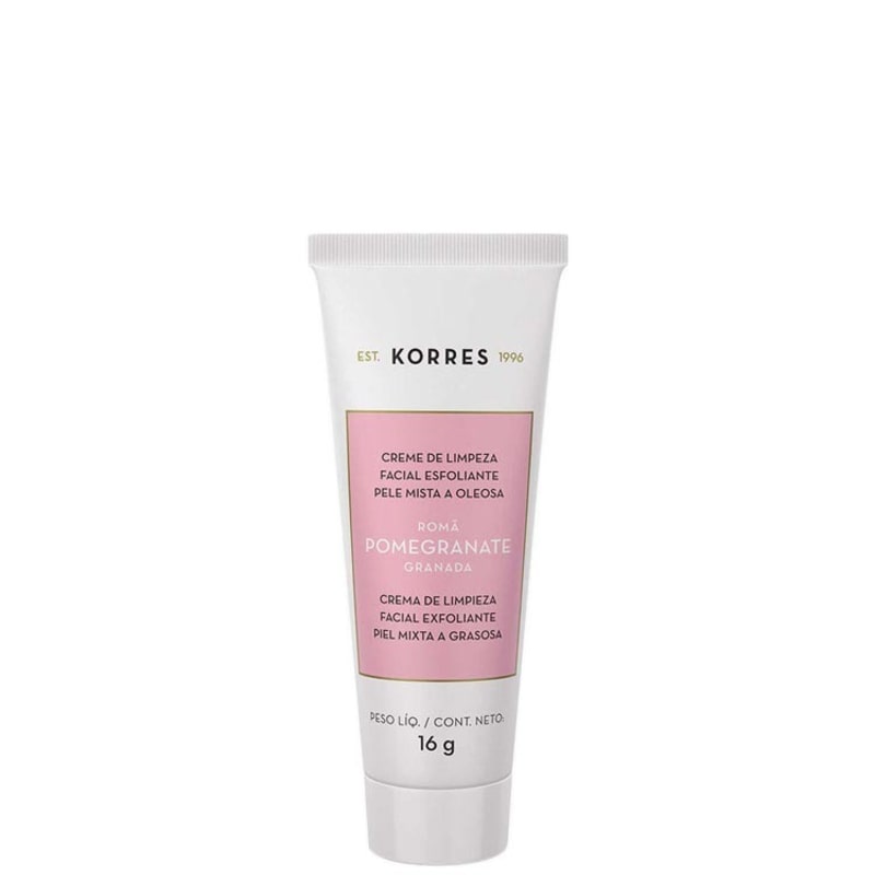 Korres Pomegranate - Creme de Limpeza Facial Esfoliante 16g