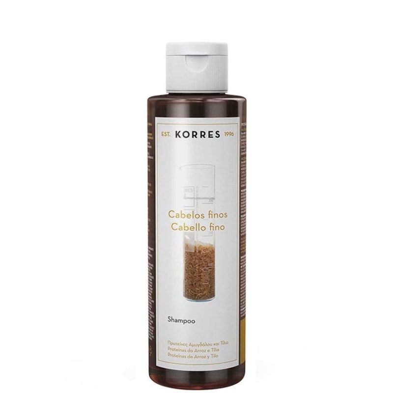 Korres Proteína de Arroz e Tília - Shampoo 250ml