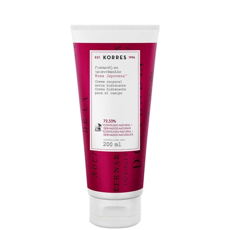Korres Rosa Japonesa - Creme Hidratante Corporal 200ml