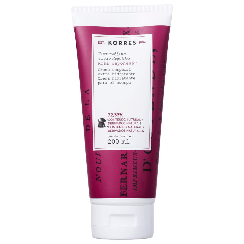 Korres Rosa Japonesa - Creme Hidratante Corporal 200ml