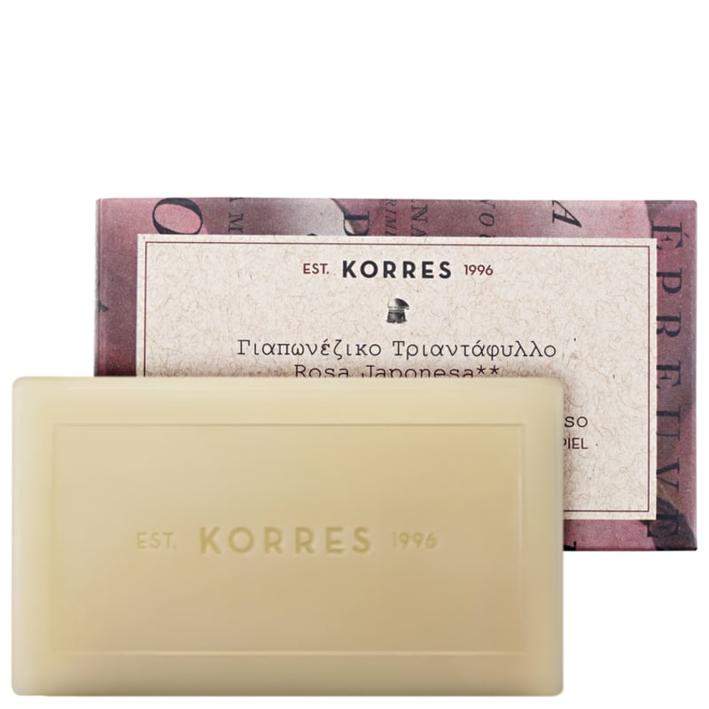 Korres Rosa Japonesa - Sabonete em Barra 100g