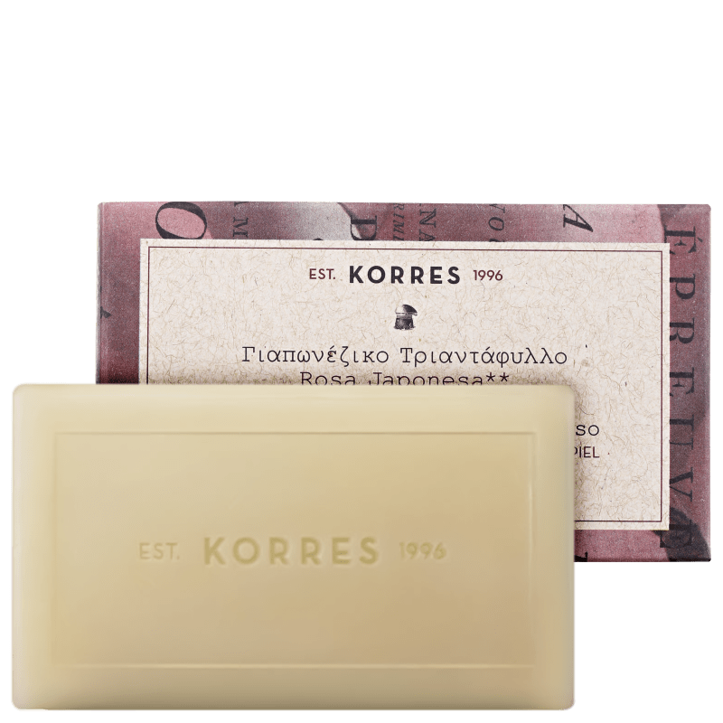 Korres Rosa Japonesa - Sabonete em Barra 100g