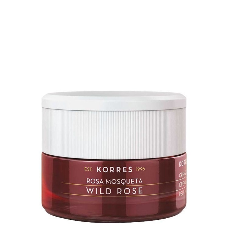 Korres Wild Rose FPS 6 - Creme Hidratante Iluminador 40g