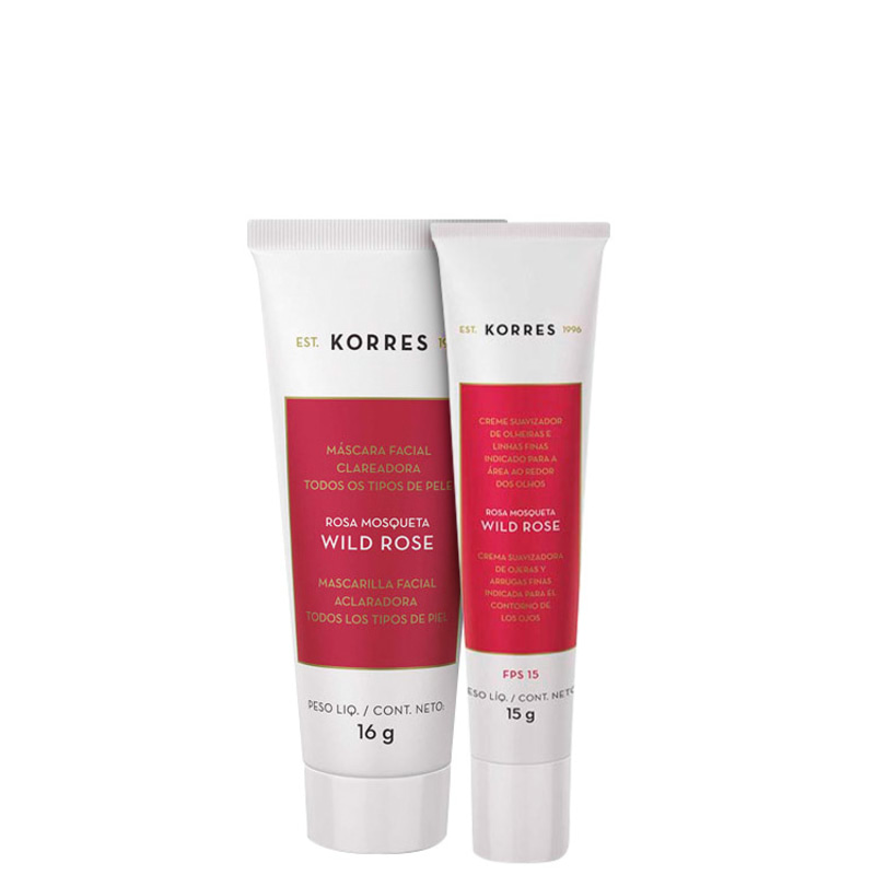 Korres Wild Rose Duo Kit (2 Produtos)