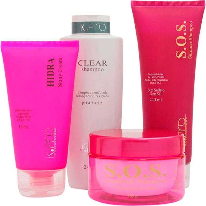 K.Pro Sos Summer Kit (4 Produtos)