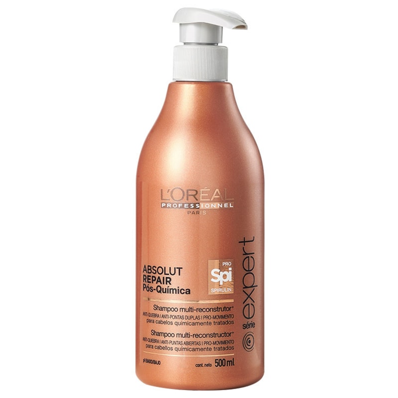 L'Oréal Professionnel Absolut Repair Pós-Química Multi-reconstrutor - Shampoo 500ml
