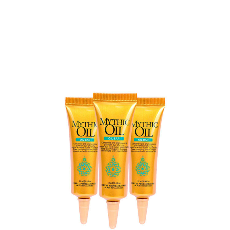 L'Oréal Professionnel Mythic Oil Concentré Pré-Shampooing - Tratamento 3x12ml