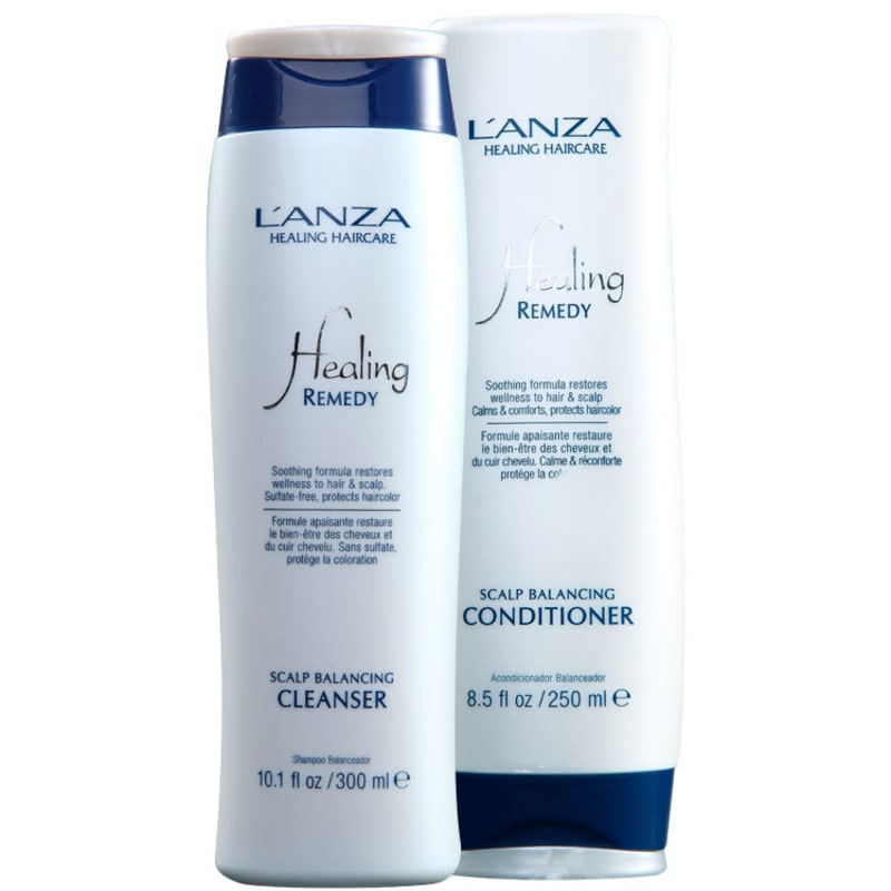 L'Anza Healing Scalp Balancing Cleanser Duo Kit (2 Produtos)