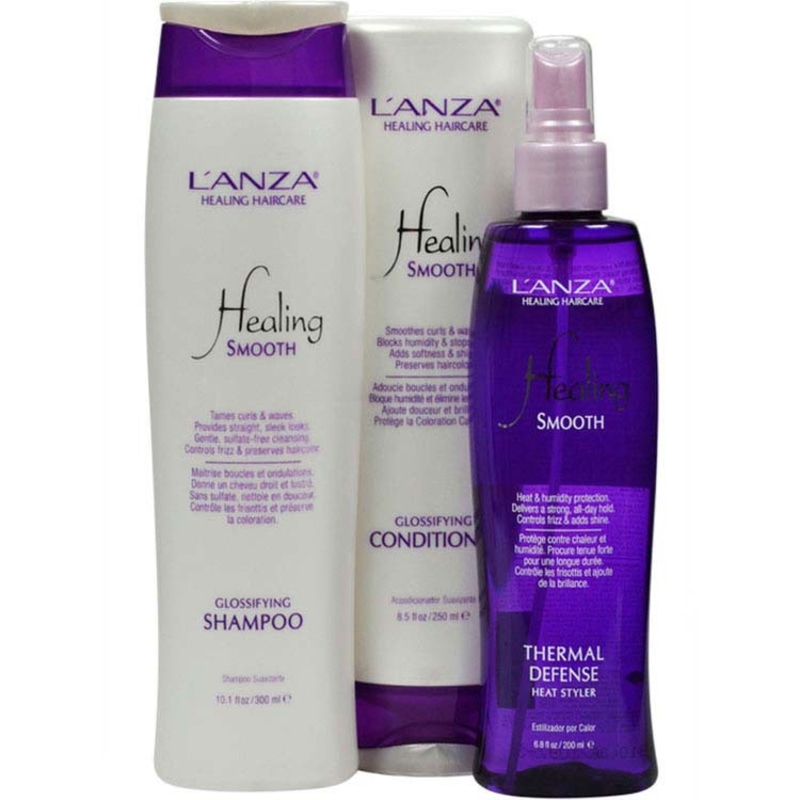 L'Anza Healing Smooth Thermal Kit (3 Produtos)