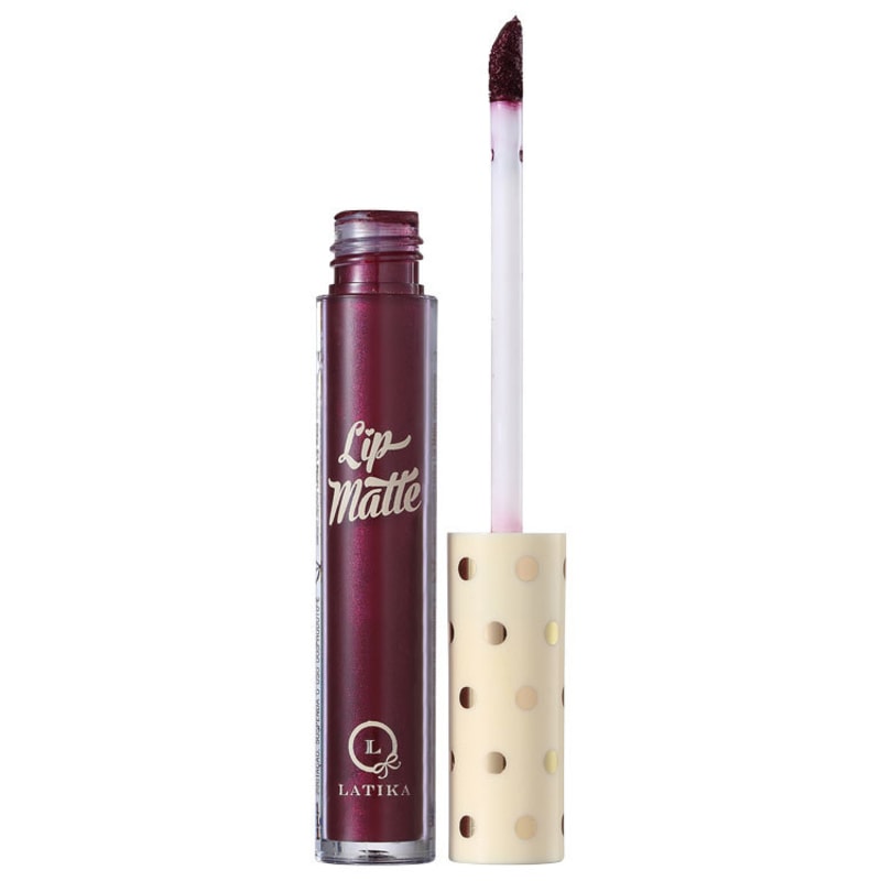 Latika Lip Vinho Nº 41 - Batom Líquido Metálico 4ml