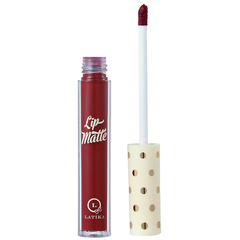 Latika Lip Vermelho Nº 22 - Batom Líquido Matte 4ml
