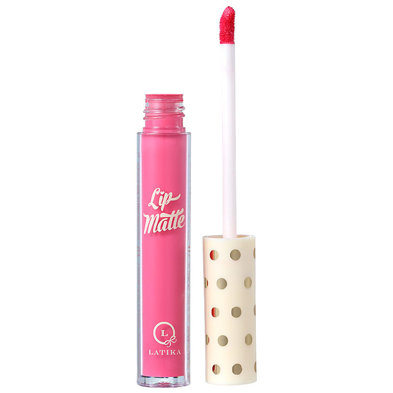 Latika Lip Rosa Nº 1 - Batom Líquido Matte 4ml