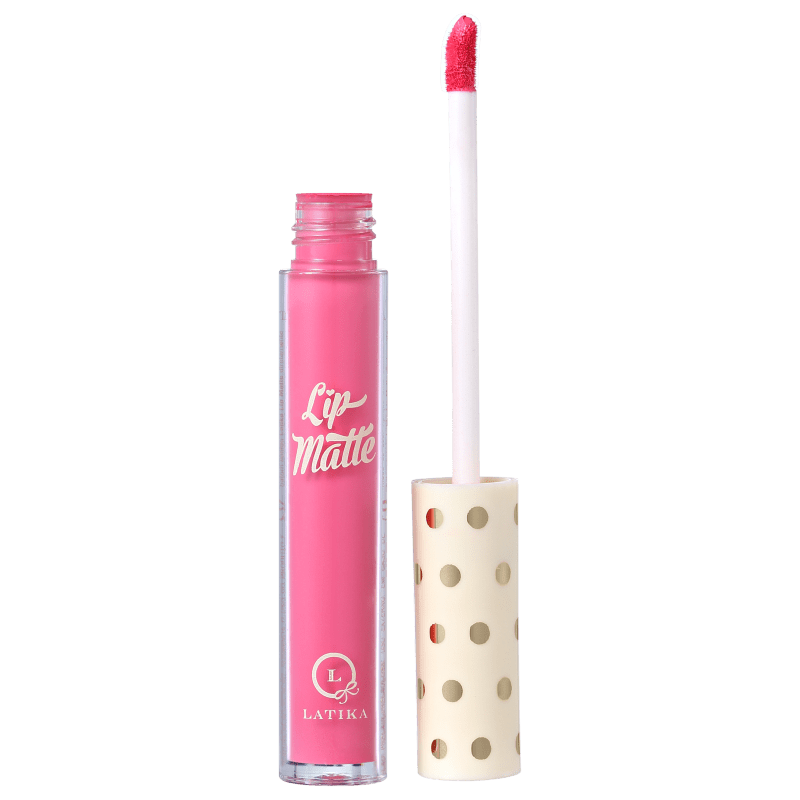 Latika Lip Rosa Nº 1 - Batom Líquido Matte 4ml