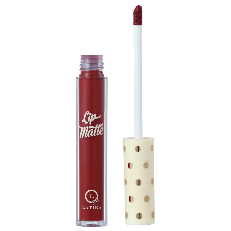 Latika Lip Vermelho Nº 22 - Batom Líquido Matte 4ml