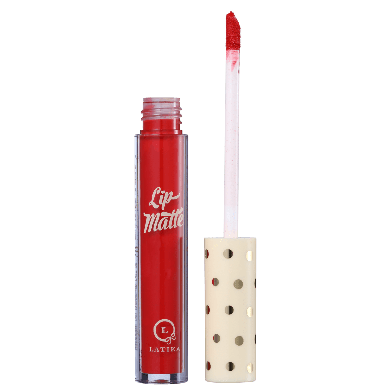 Latika Lip Vermelho Nº25 - Batom Líquido Matte 4ml
